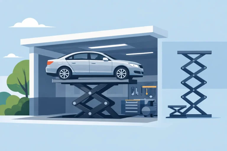 Saxlyft för lågt garage – välj rätt modell