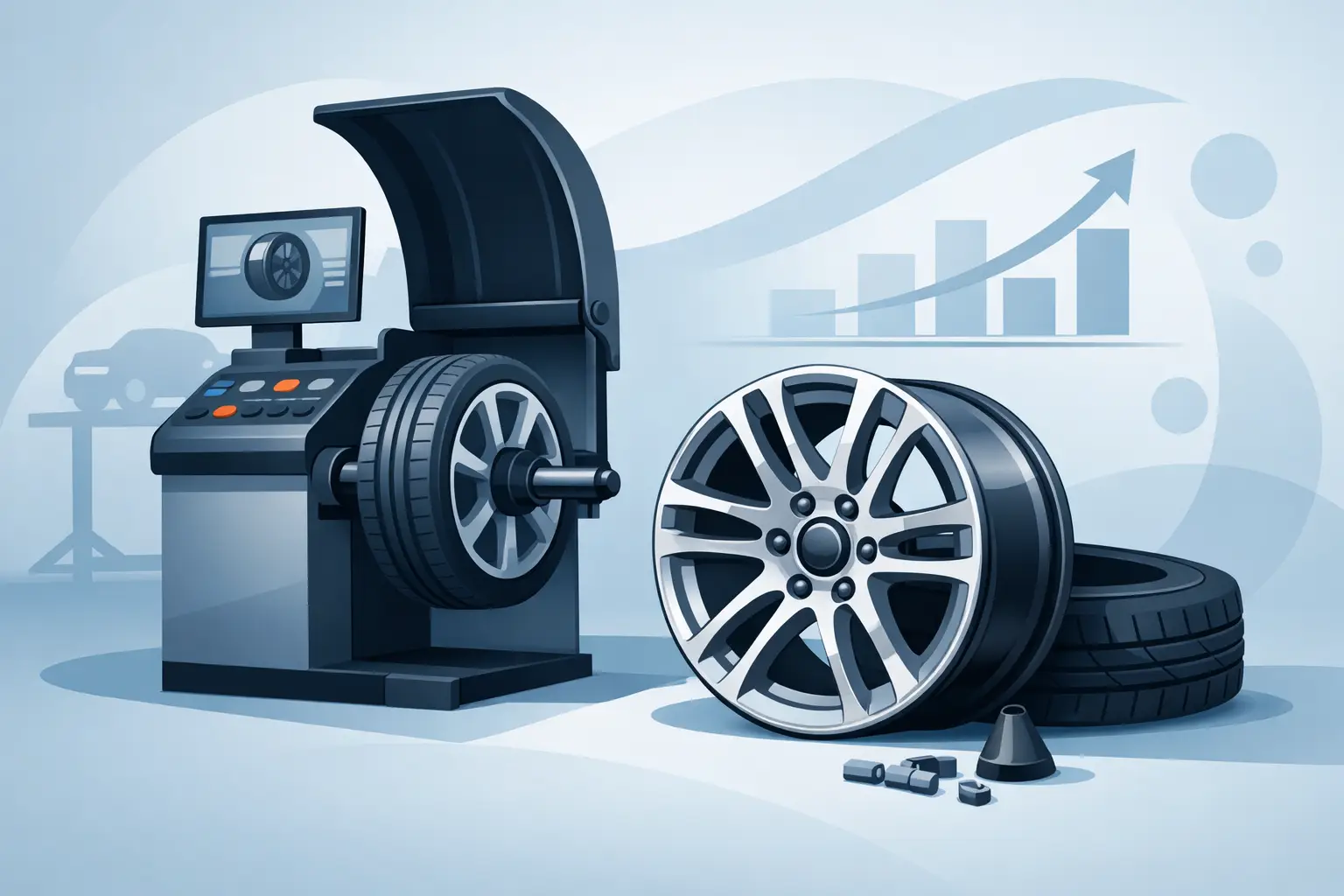 Välj rätt balanseringsmaskin för aluminiumfälgar