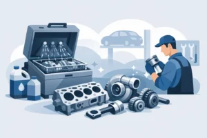 Välj rätt verkstadstvätt för motordelar