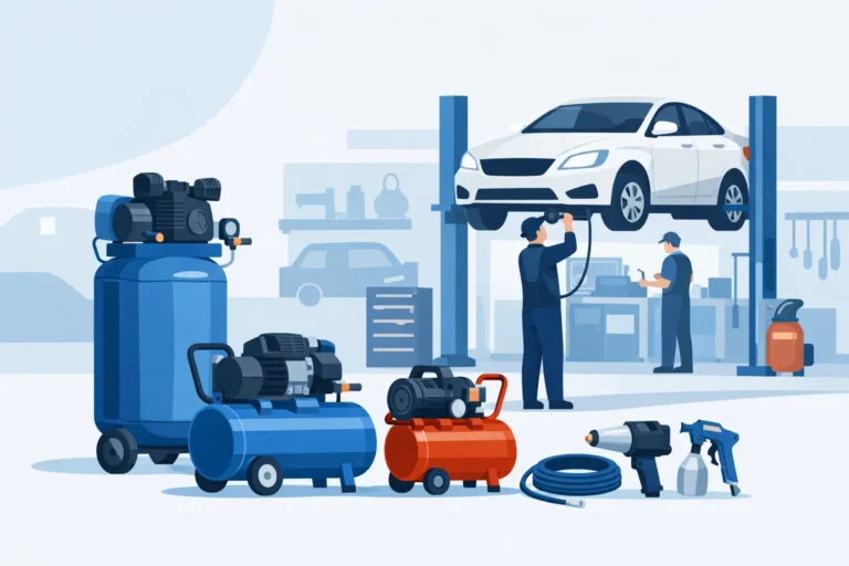Vilken kompressor till bilverkstad passar bäst?