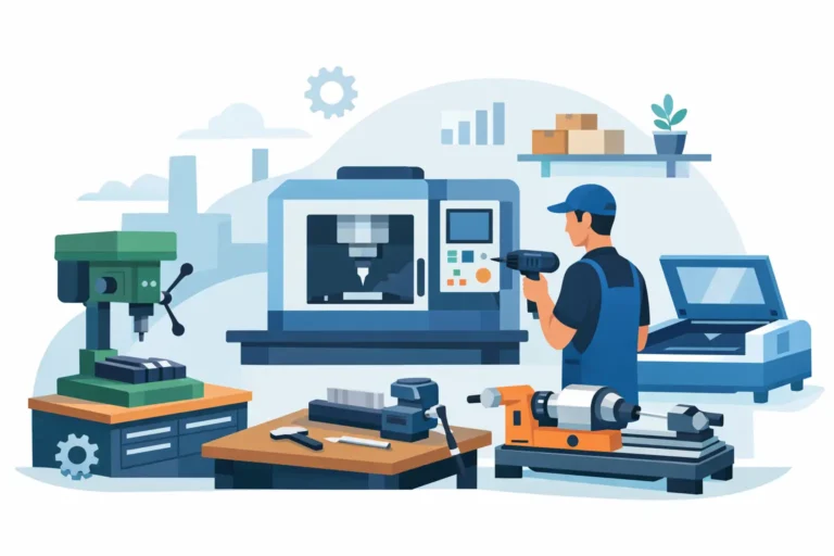 Bästa verkstadsmaskiner för småföretag