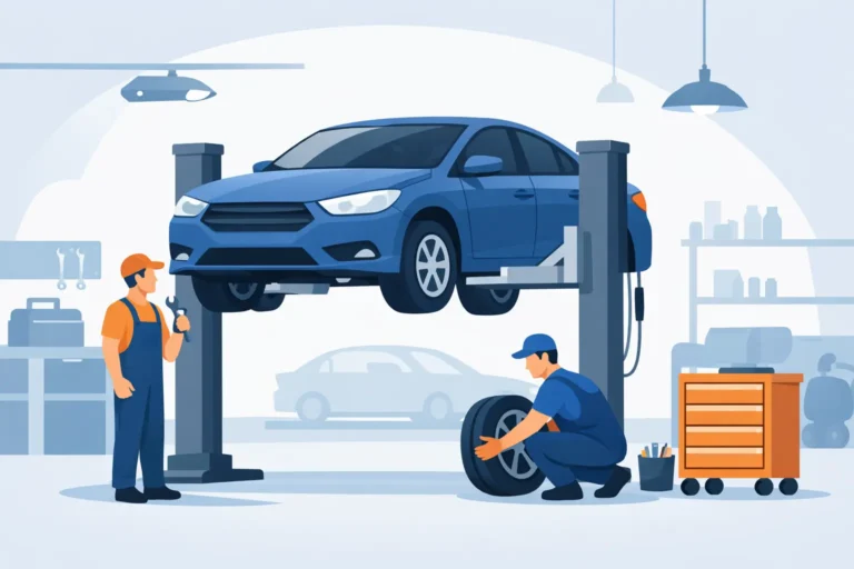 Guide till säker billyftning i verkstaden