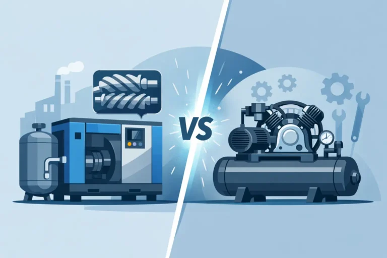 Skruvkompressor vs kolvkompressor – rätt val