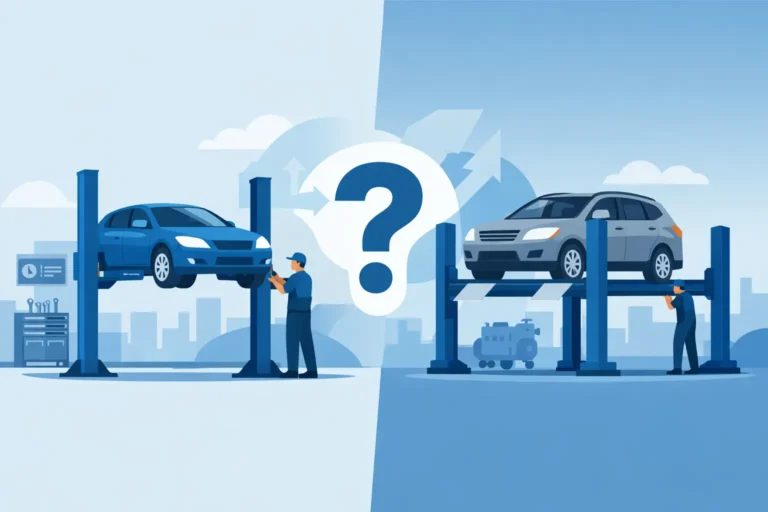2-pelarlyft eller 4-pelarlyft – vad passar bäst?