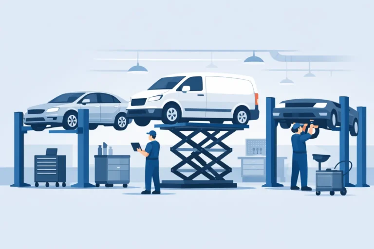 Guide till lyft för servicehall och verkstad