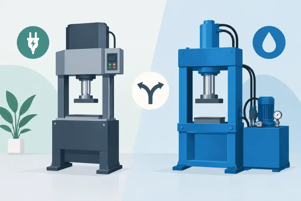 Elektrisk eller hydraulisk press - vad passar?